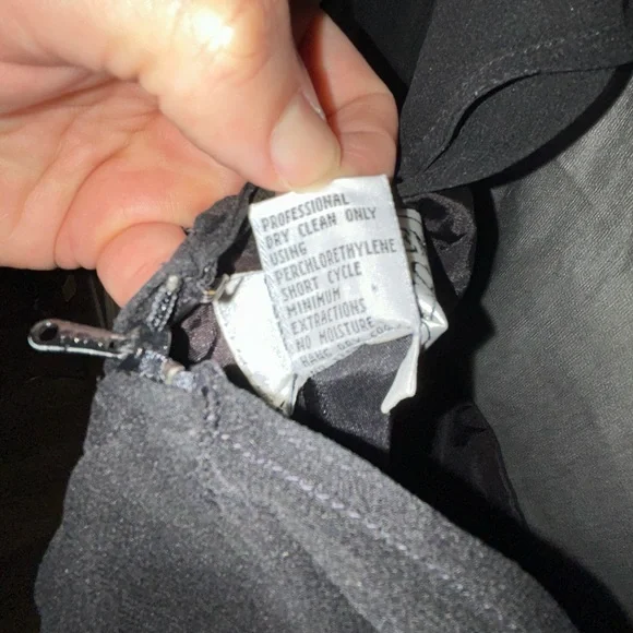 Carmen Marc Valvo Black Sheer Maxi Dress - Picture 4 of 6